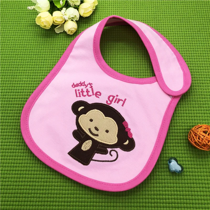 1 unidad de babero de saliva de doble cara impermeable para bebés y niñas, Bandana de alimentación para recién nacidos, toalla para Saliva, Baberos de algodón para niños, paño para eructar - imagen 3