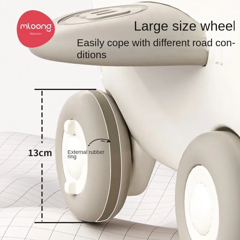 Andador de engranaje ajustable multifuncional para bebé, maravilla anticaída para bebés aprendiendo a caminar, juguete para niños, cochecito asistido por energía - imagen 3