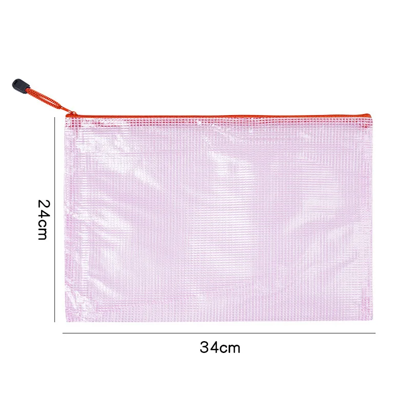 Bolsa impermeable con cremallera para guardar documentos y bolígrafos - imagen 4