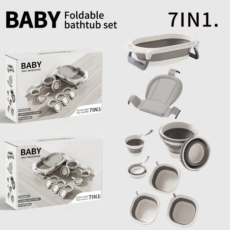 Bañera plegable para bebés – Práctica y compacta