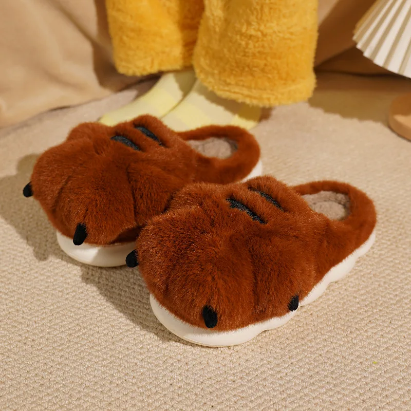 Pantuflas niños invierno – Felpa antideslizante suave - imagen 4