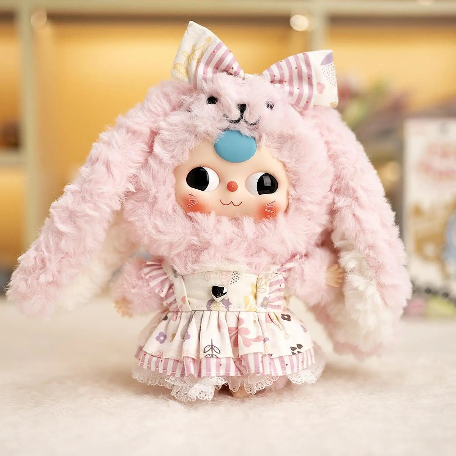 20cm Doll Dress Decoration for Kids Birthday Gift Fashion Soft Pendant Doll