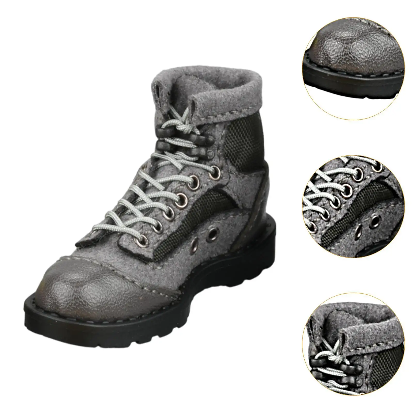 1/6 Scale Action Figure Shoes Ball Jointed Doll Costume Accessories Desert Combats Boots for 12 inch Figures Doll Model Dress up