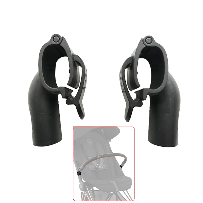 Abrazadera de barra de parachoques para Buggy, para cochecito Cybex Coya, Clip Amrest, accesorio de valla de seguridad, pasamanos de bebé, funda de conexión - imagen 2