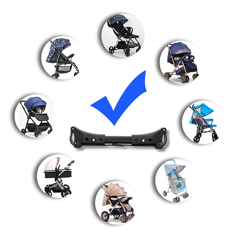 Adaptador universal para buggy gemelos – Conector multimodal - imagen 4