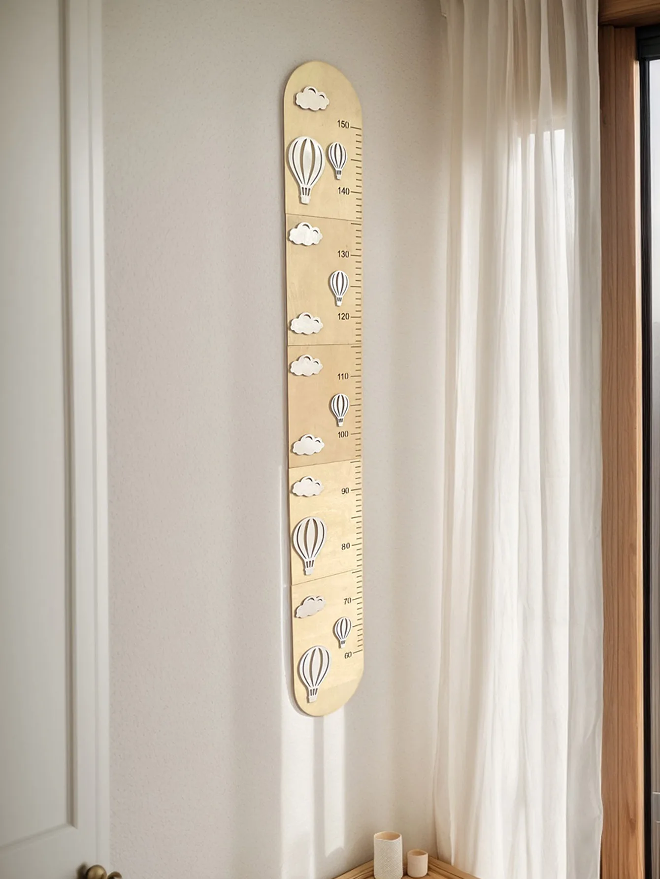 Tabla de crecimiento de madera para pared: tabla de altura de tamaño para niños, tabla de medir el crecimiento y tabla de pared de altura para niños, tabla de crecimiento - imagen 4