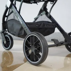 Cochecito ligero plegable para bebé con asiento reclinable