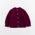 deep red sweater