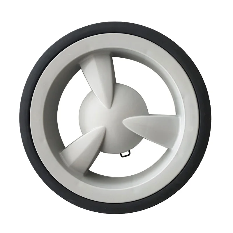 Rueda cochecito principal - Vista frontal calidad superior