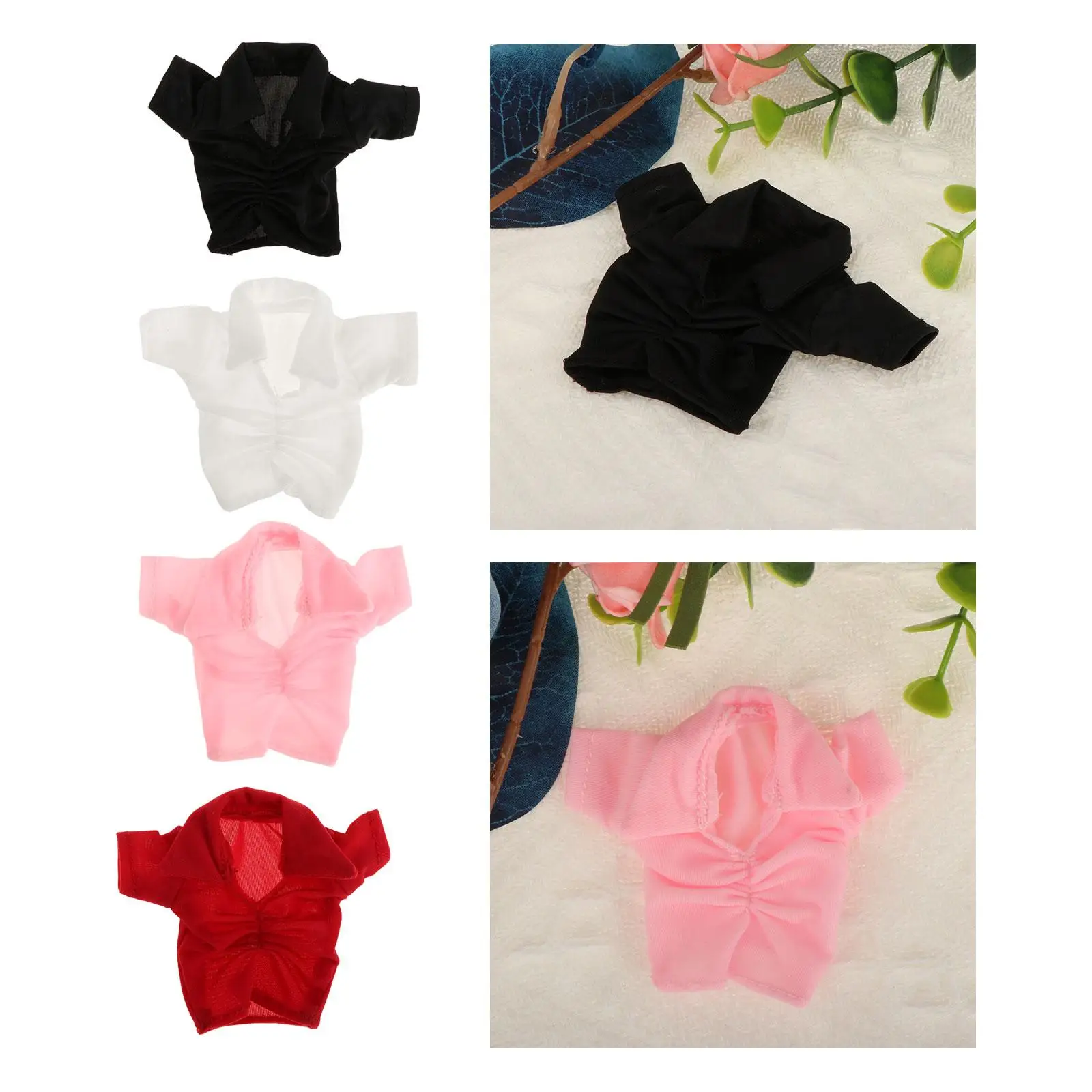1/6 Figures Girl Shirt Kids Gifts Fashion Pretend Play Toy Body Dolls DIY Doll Miniature Clothes Costume for 12 inch Figure Body
