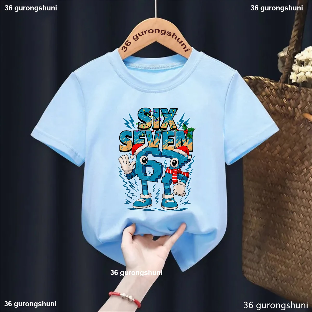Camiseta Six Seven con estampado italiano para niño - imagen 3