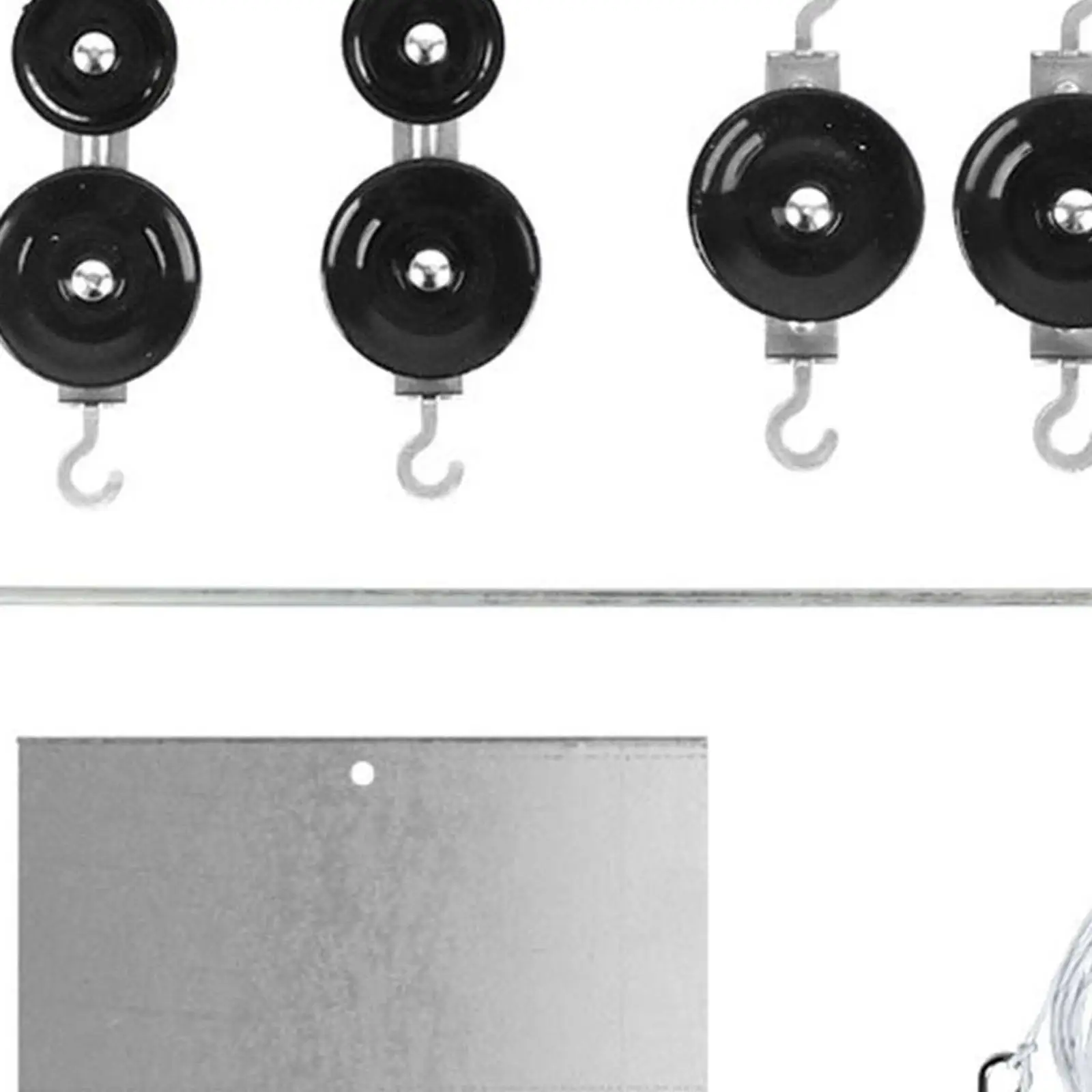 Physics Pulley Set Learning Set with Pulley Bracket Multiuse Educational Science Experiment for Students Teachers Home School