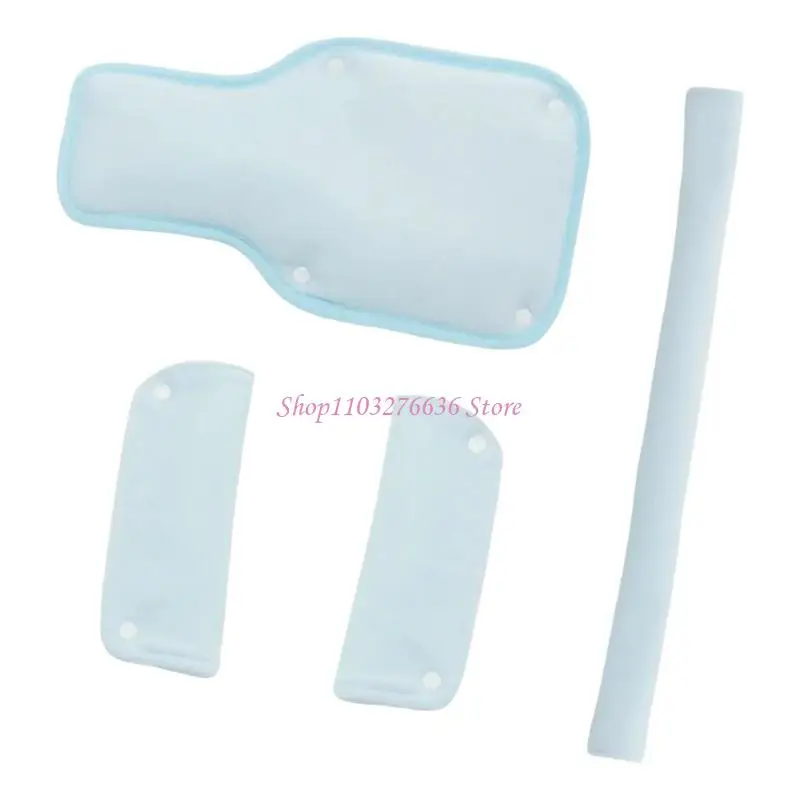 R6FD Baby Rollers Rosculador Protector Protección almohadilla del hombro Cubierta altura del ardor infantil con - imagen 2