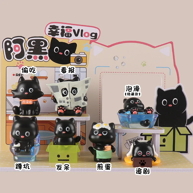 Caja sorpresa de figuras anime – Gatos decorativos para niños - imagen 3