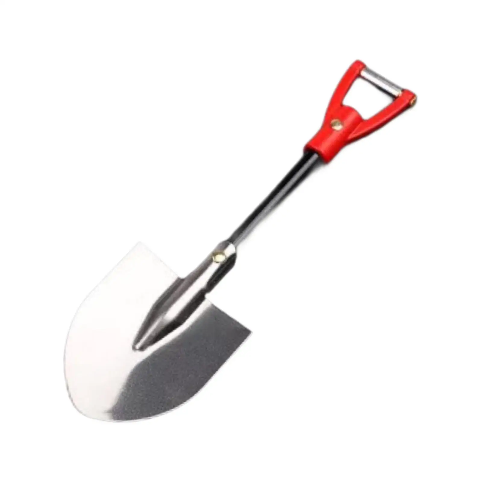 RC Car Decorative Spade, Simulation Tool Decor, Universal CNC Metal for 1/12 MN82 MN86SK-99S Vehicles Model Replacement Accs