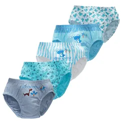 Calzoncillos de algodón con dinosaurios para niños