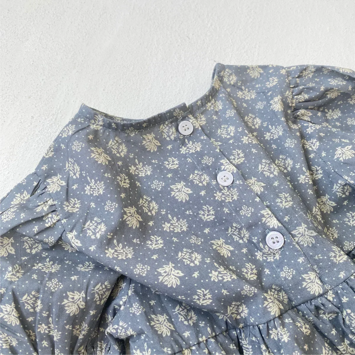 MILANCEL nuevo mono de otoño para bebé de 0 a 2 años lindo Floral transpirable niñas mono de encaje niño dulce suelto de una pieza - imagen 4