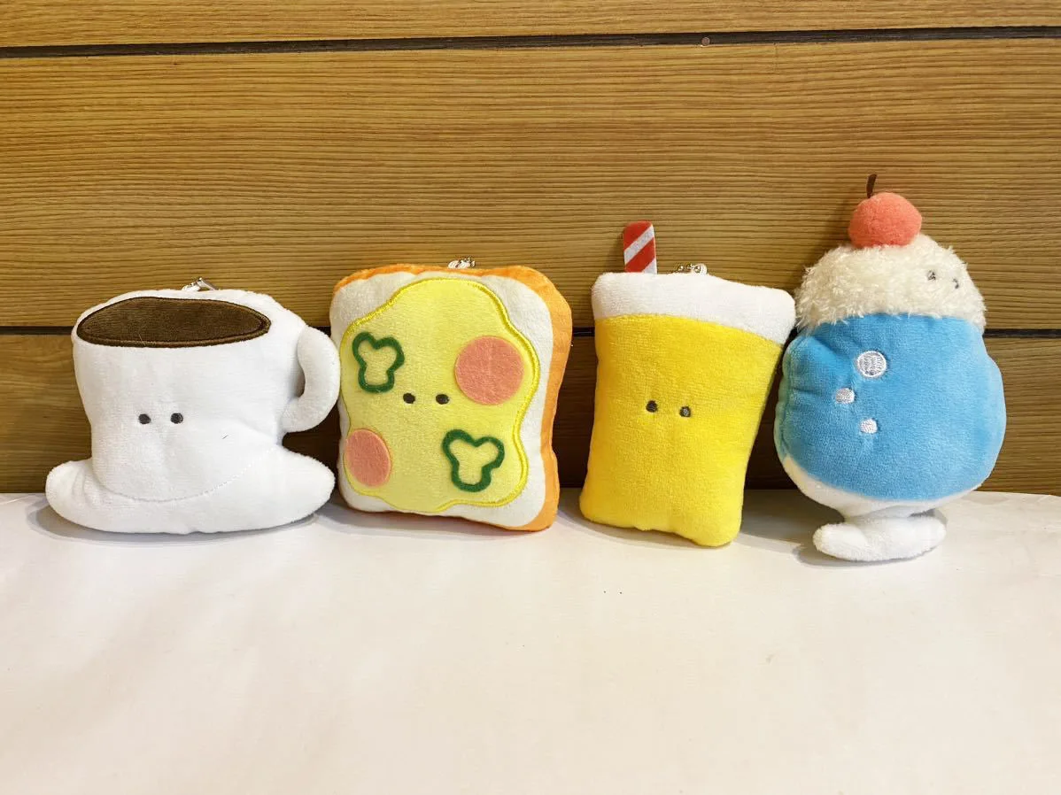 Mini peluche kawaii Yell World – Colgante de comida para niños - imagen 3