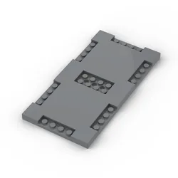 Placa base de ciudad con carreteras para bloques de construcción