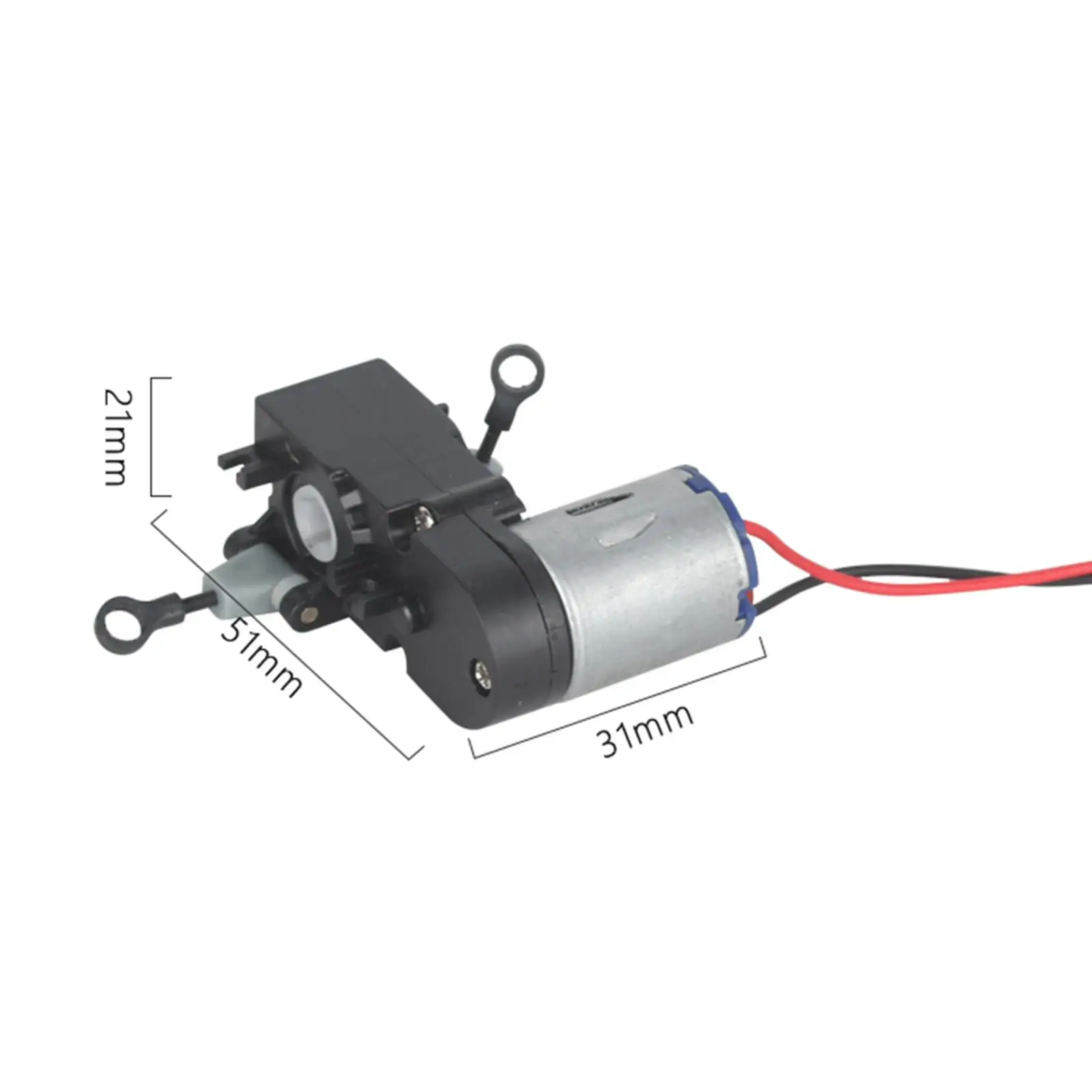 1/18 RC Car Gearbox Easy to Install Spare Parts Accessory RC RC Car Spare Parts Replace for 1802 Ld1801 A01 1803 DIY Accessory