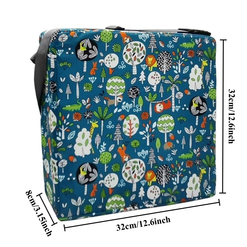 Asiento elevador para niños pequeños, cojín para mesa de comedor, asientos elevadores portátiles, silla de bebé, alfombrilla para asiento de silla elevadora para niños - imagen 3