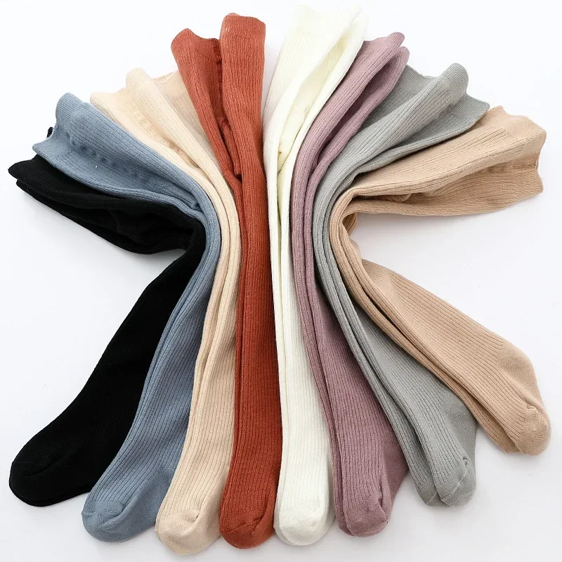 Pantimedias térmicas de lana cepillada para niñas otoño-invierno - imagen 3