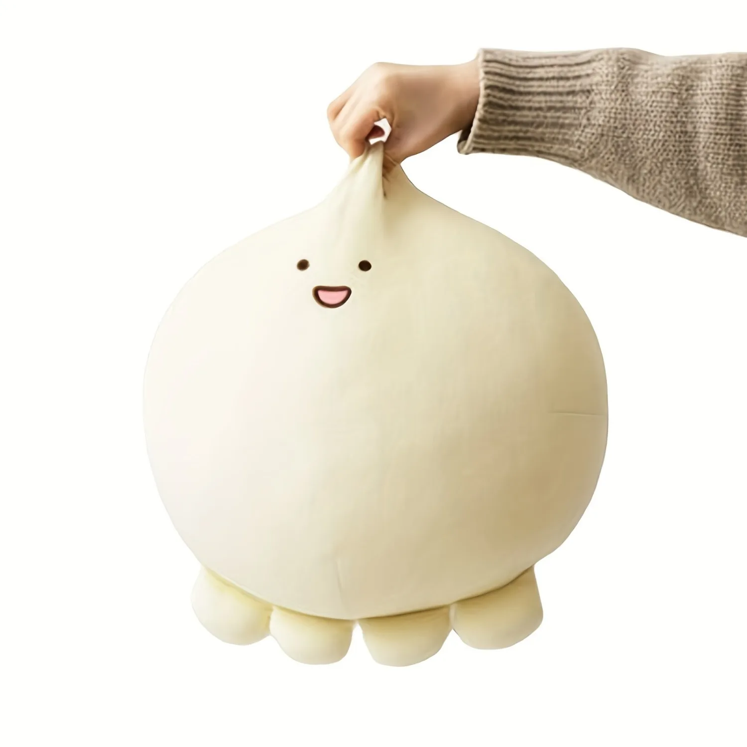 Almohada de pulpo de peluche reconfortante, peluches de animales de peluche, lindo juguete de peluche de pulpo, muñeco de bola suave, juguete de peluche, regalos para niños y niñas - imagen 3