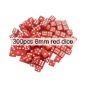 300pcs red