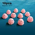 10pcs Pink Octopus