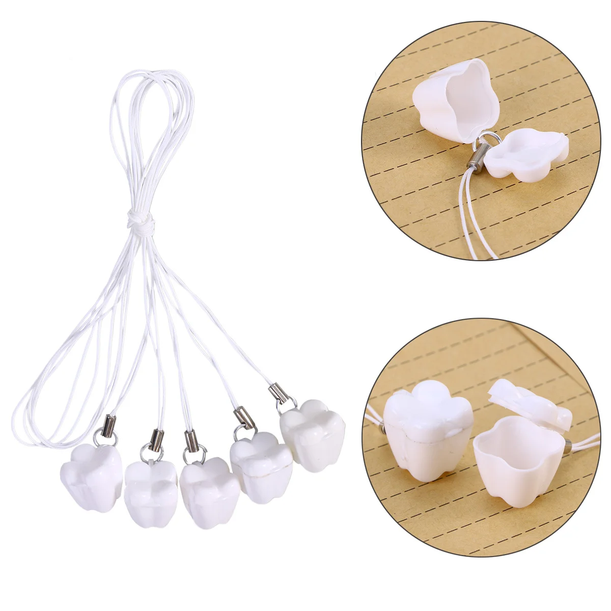 Caja para dientes de leche para bebé, organizador seguro para dedos de diseño suave, regalo perfecto para Navidad y Año Nuevo, 10 Uds. - imagen 4