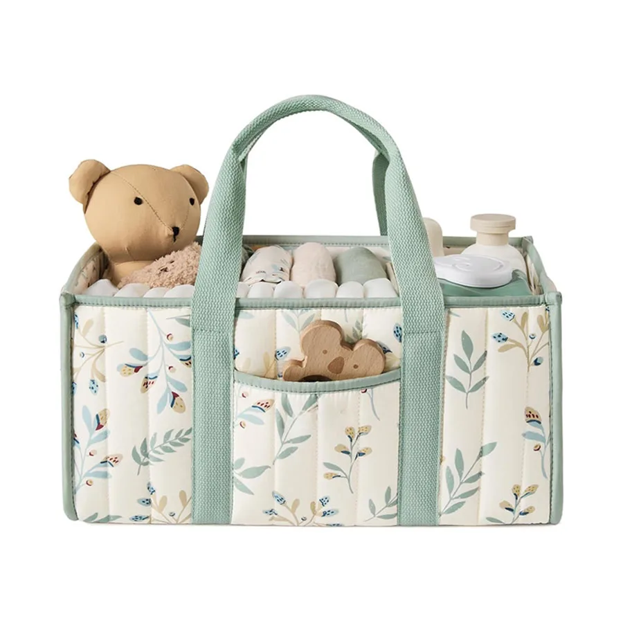 Bolsa organizadora de pañales para bebé, apiladores y carritos portátiles plegables, bolsa de almacenamiento de alta capacidad para cosas de bebé