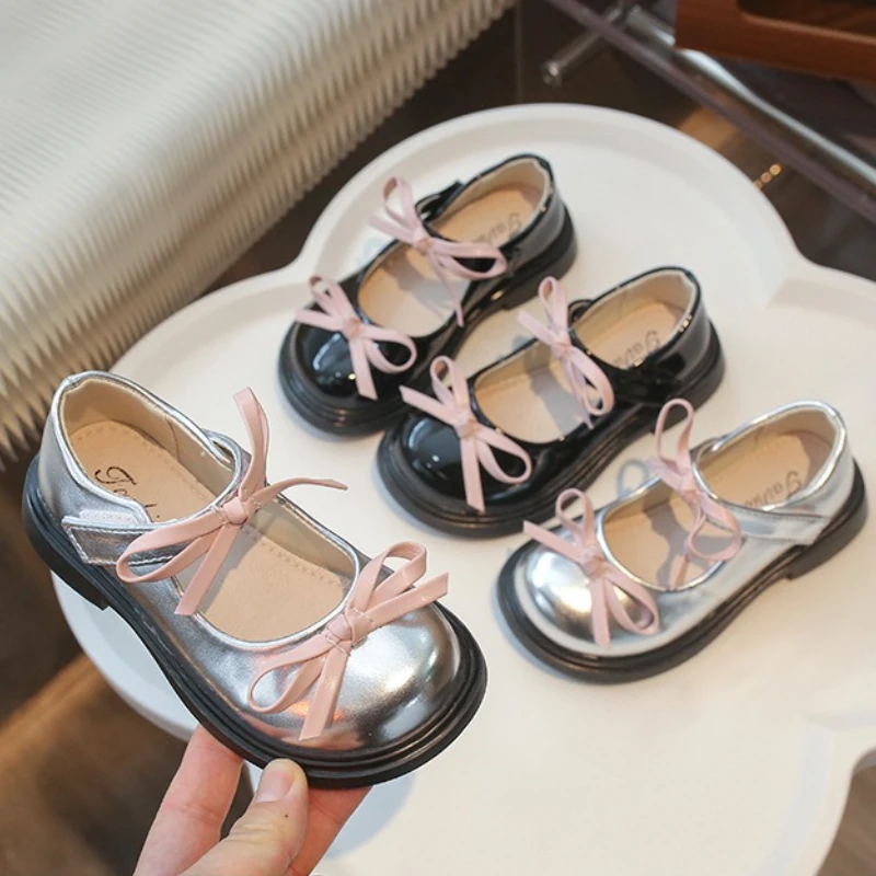 Sandalia de cuero antideslizante para niña – estilo otoño elegante - imagen 5