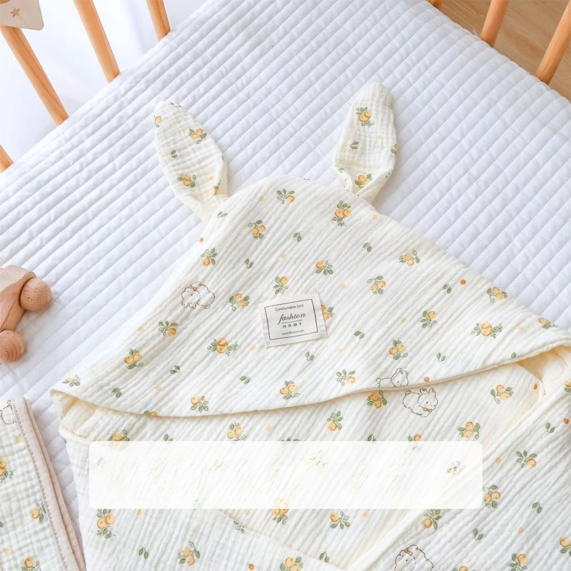 Manta envolvente de algodón para bebé, envolturas para dormir para recién nacido, de alta calidad, para primavera y verano, suave, transpirable, agradable para la piel - imagen 3