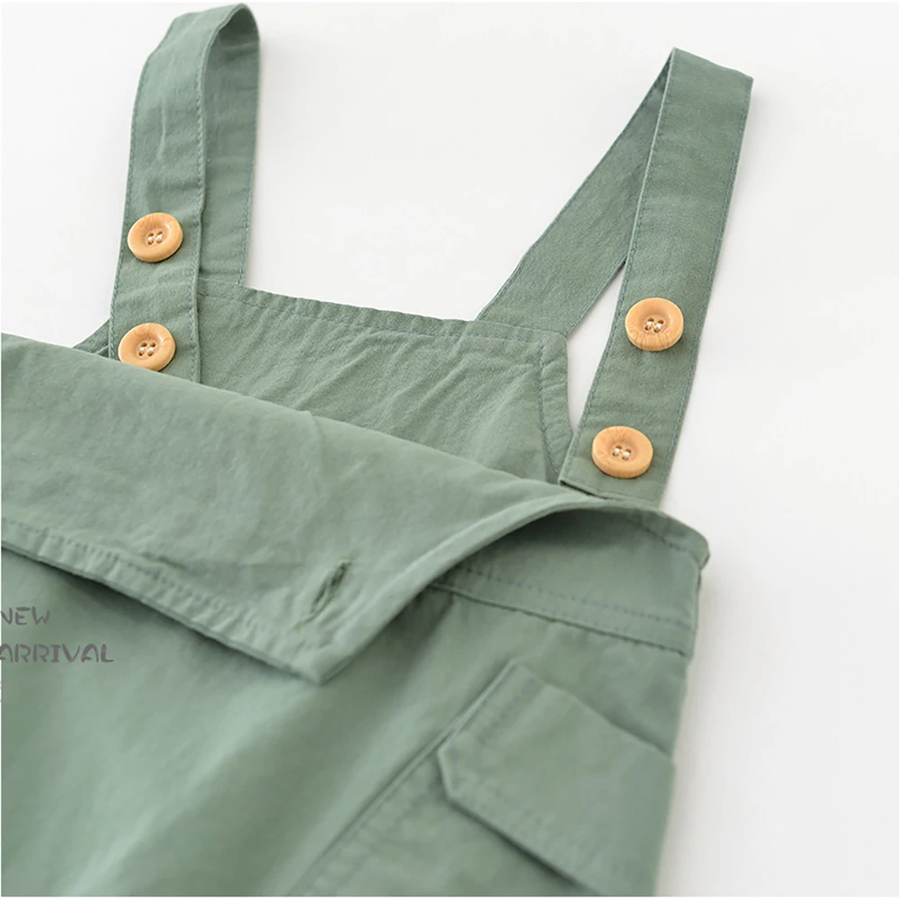 Milangel-ropa para bebés de 0 a 3 años, pelele infantil sin mangas, pantalones con tirantes, mono liso, Otoño, 2024 - imagen 5