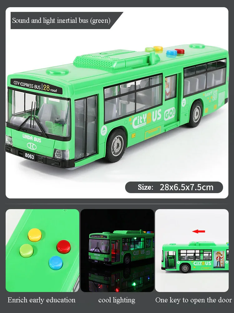 green bus