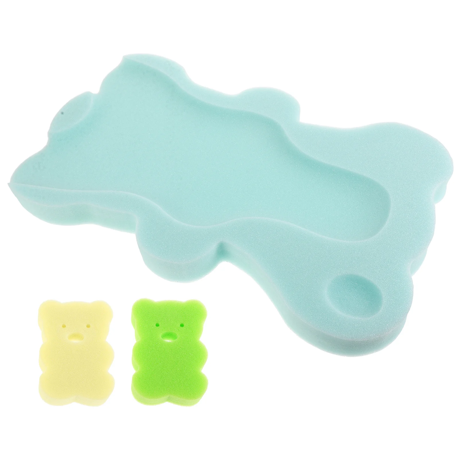 Almohadilla de esponja para baño infantil, transpirable, cómoda, antideslizante, estera de baño para bebé, almohadilla para arrodillarse para bañera, fregadero, cambio de pañales - imagen 2