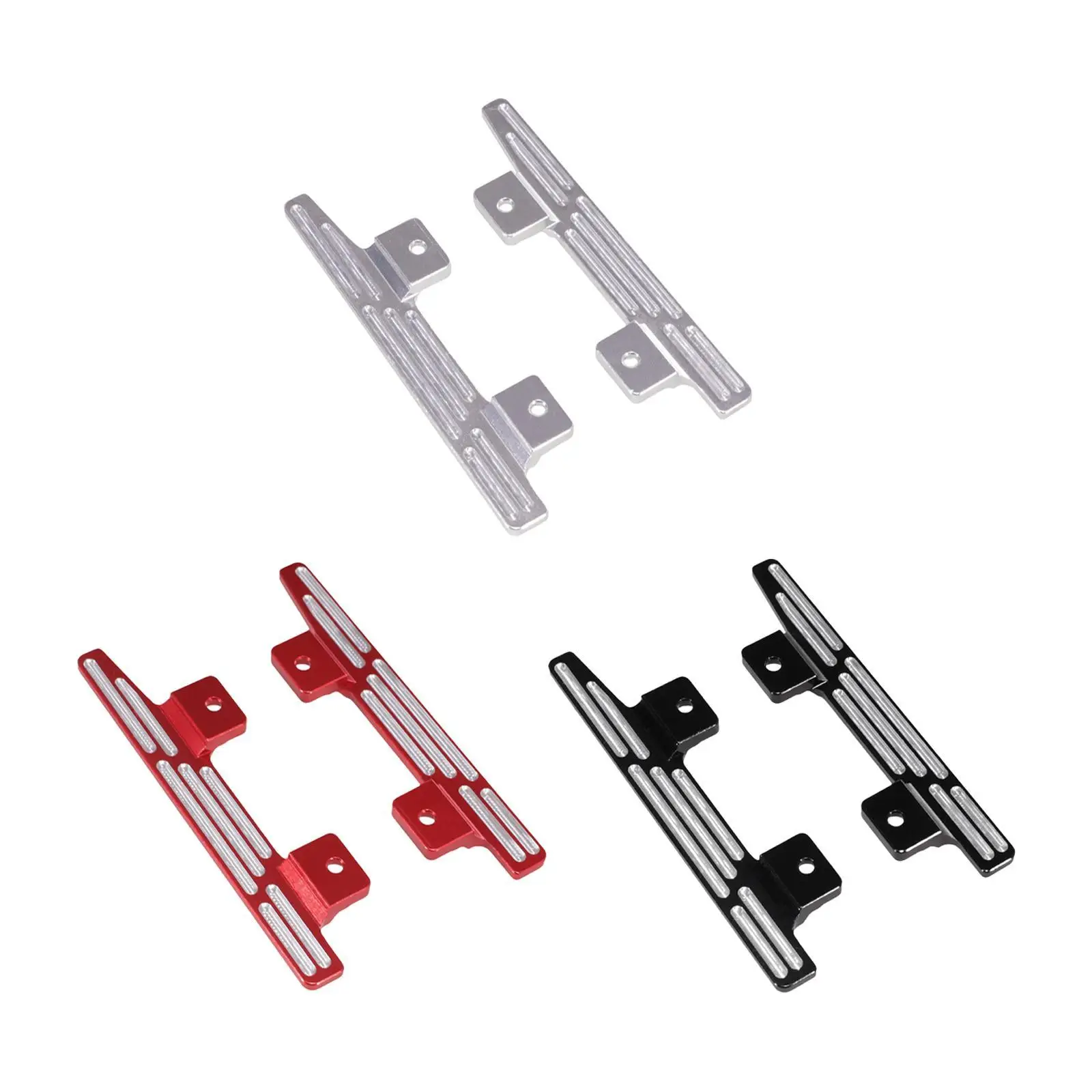 2Pcs 1:12 RC Car Foot Pedals Step Running Board Replacements Sturdy Foot Plate