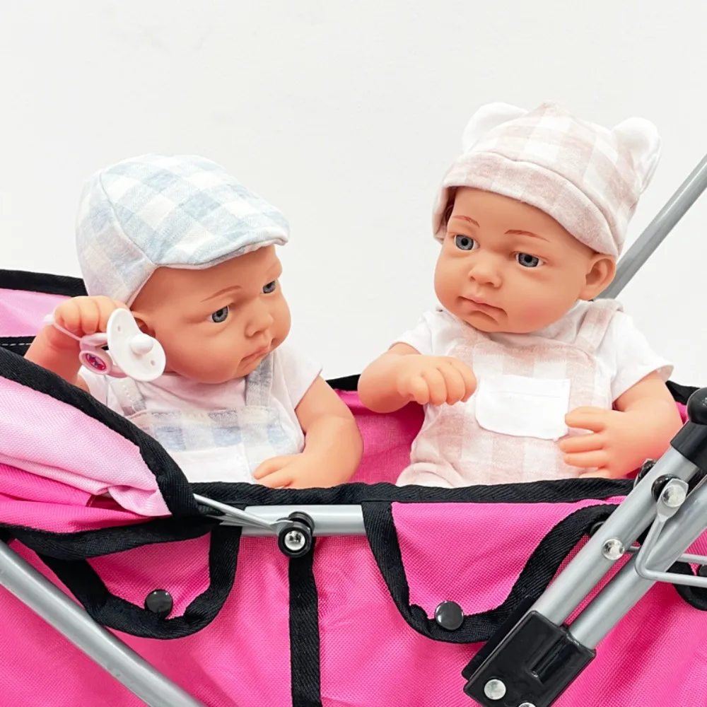 Cochecito de muñeca plegable ligero para niñas - imagen 5