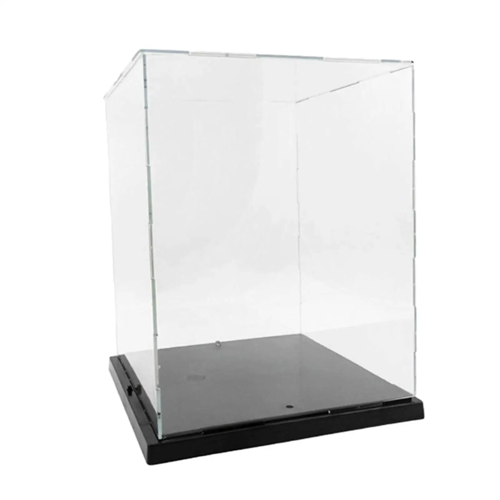 Acrylic Clear Display Case Dustproof Collection Display Stand for Statue