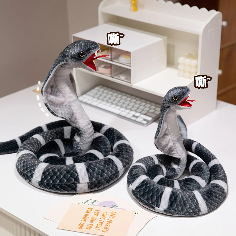 Peluches de serpiente para decoración del hogar – diseño colorido - imagen 5