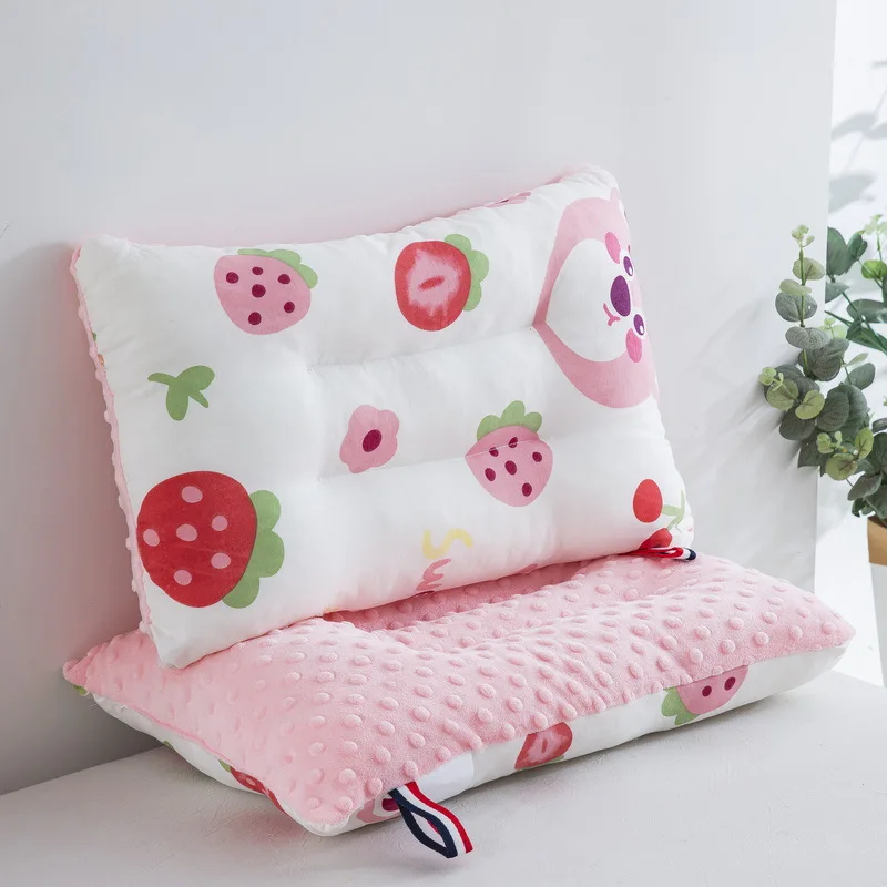 Almohada doudou terciopelo para bebé – Núcleo transpirable y lavable - imagen 4