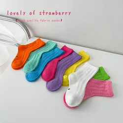 Neo Color calcetines malla transpirable ultrafina coloridos para niños