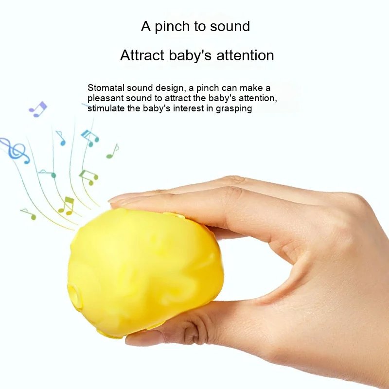 Juguete de baño de masaje suave para bebé, Bola de agarre, Enseñanza Temprana, entrenamiento táctil, juego de agua para Baño - imagen 5