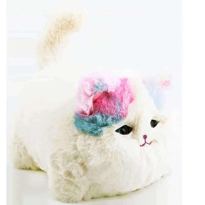 Simulación interactiva de juguetes de peluche de gato/perro, muñecos de peluche electrónicos para niños, mascotas abrazantes, juguetes electrónicos acompañados para hablar, regalos para niñas - imagen 2