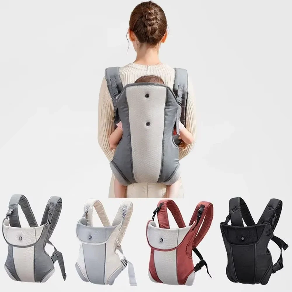 Portabebés envolvente, bolsa portátil para bebé, portabebés para bebé, portabebés para recién nacido, mochila para niño, eslinga infantil ajustable, bolsas transpirables para niño - imagen 3