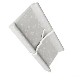 D7YD-cambiador pañales cuero PU para bebé, cojín masaje y táctil para recién nacidos