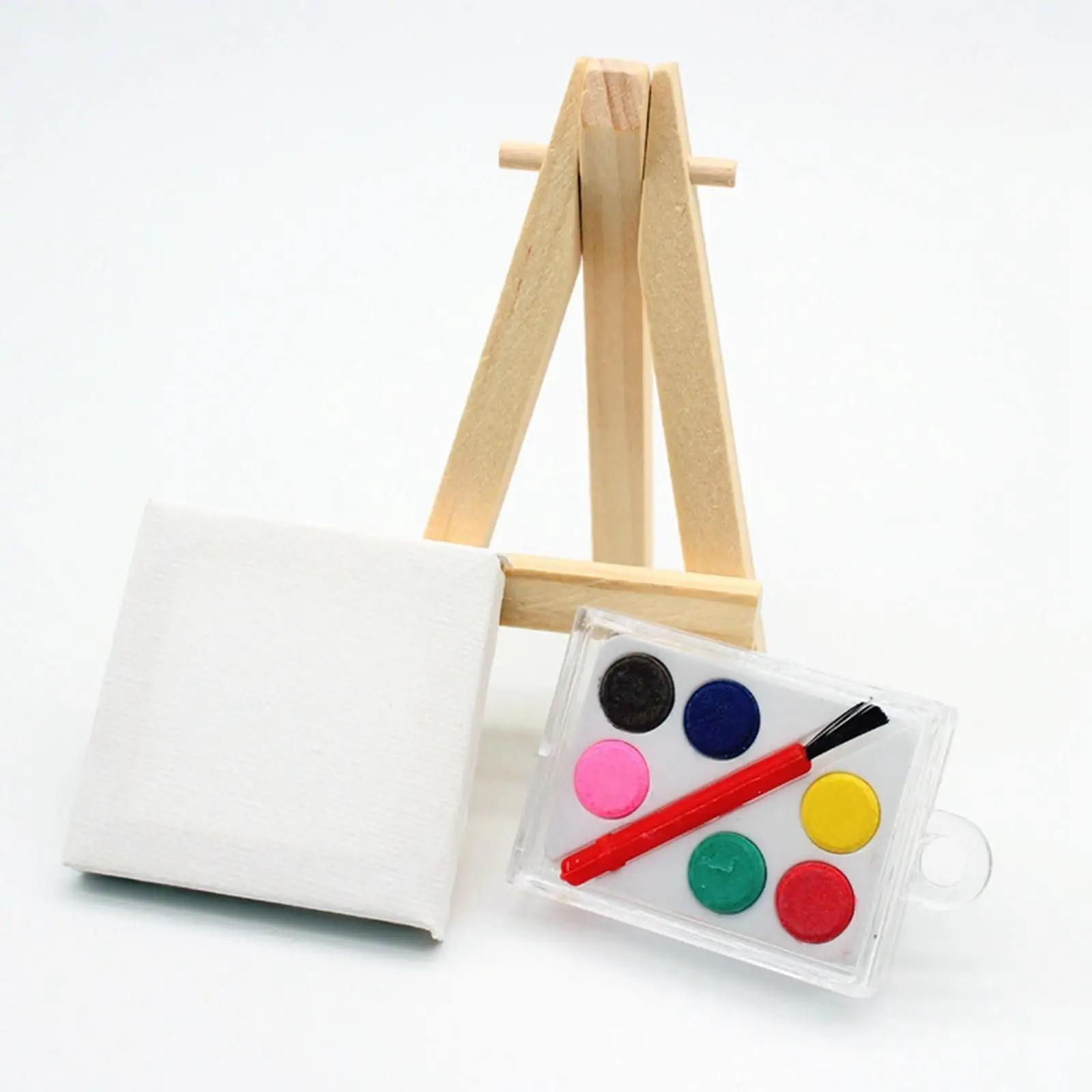 Dollhouse Furniture Dollhouse Art Easel DIY Supplies Painting Tool Set