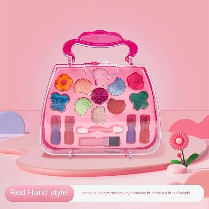Maletín de maquillaje infantil soluble en agua – Juguete seguro para niñas - imagen 3