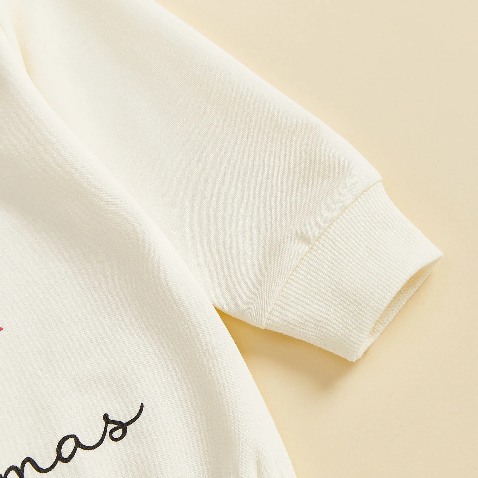 SUNSIOM Mamelucos navideños para bebé, lindo mono con estampado de árbol y letras de manga larga y cuello redondo - imagen 5