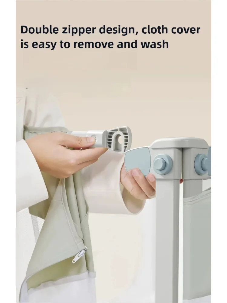 Barandilla de seguridad para cama de bebé y niños – Protector ajustable - imagen 4